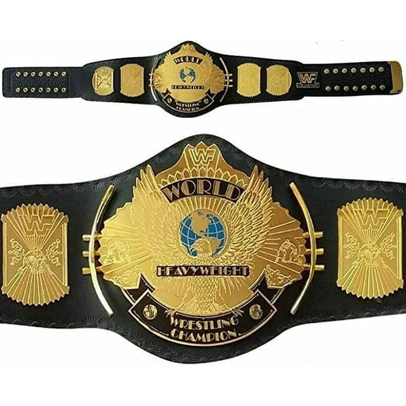 Replica Classic Gold Winged Eagle Heavyweight Championship Wrestling Belt Adult Size