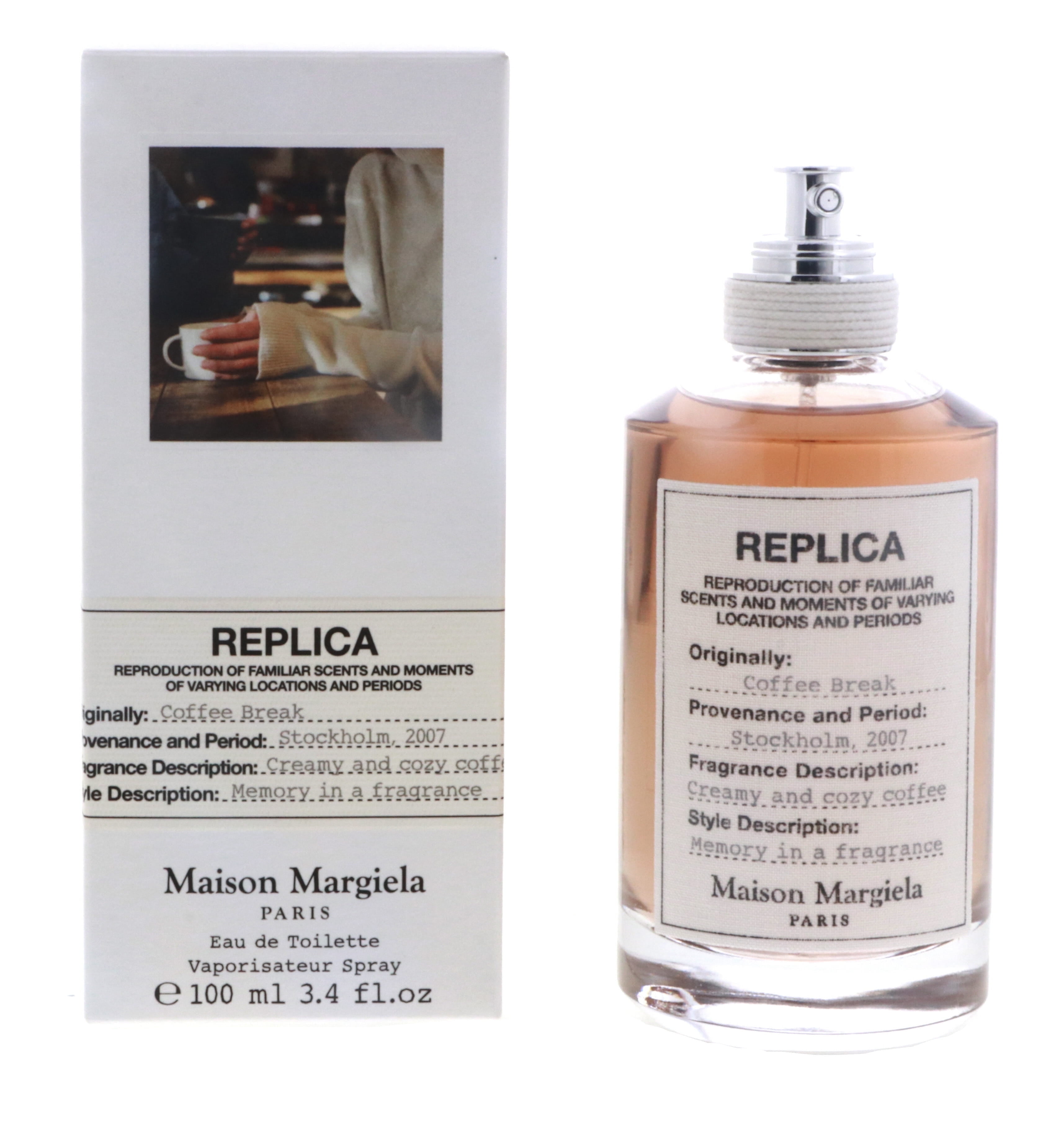 [週末セール]REPLICA Coffee Break 100ml Maison Margiela Replica Coffee Break Eau De Toilette Spray, Unisex
