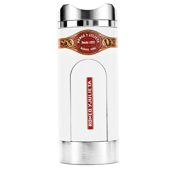 Replica Cuban Cigar Logo Metal Cigar Lighter Windproof Inflatable Three Fire Direct Punch Portable H192