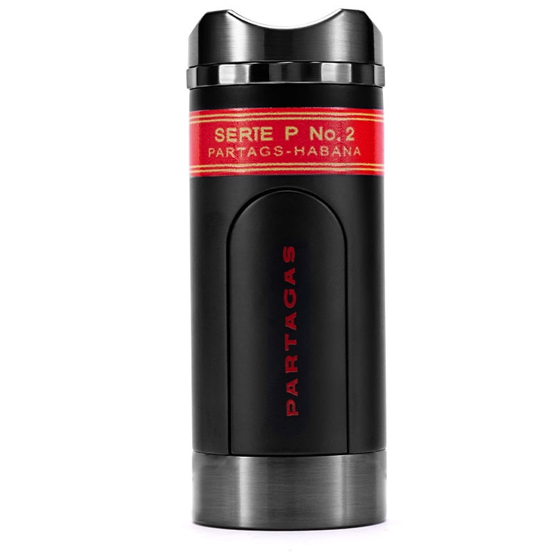 Replica Cuban Cigar Logo Metal Cigar Lighter Windproof Inflatable Three Fire Direct Punch Portable H192