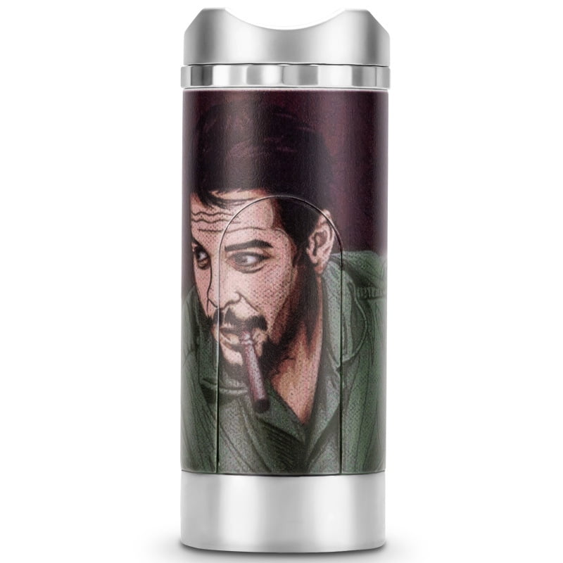 Replica Cuban Cigar Logo Metal Cigar Lighter Windproof Inflatable Three Fire Direct Punch Portable H192