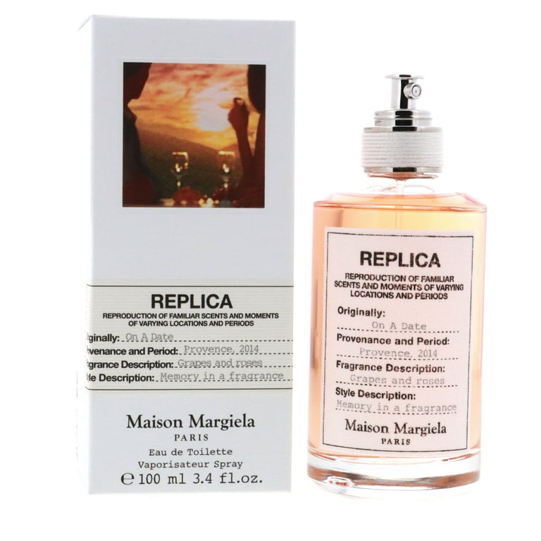 Replica On A Date Eau De Toilette Spray (Unisex) By Maison Margiela - 3.4 oz Replica On A Date Eau De Toilette Spray (Unisex) By Maison Margiela - 3.4 oz