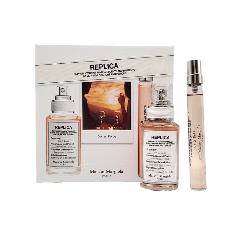 REPLICA' On A Date by Maison Margiela for Unisex 2 PC Set: 1 oz