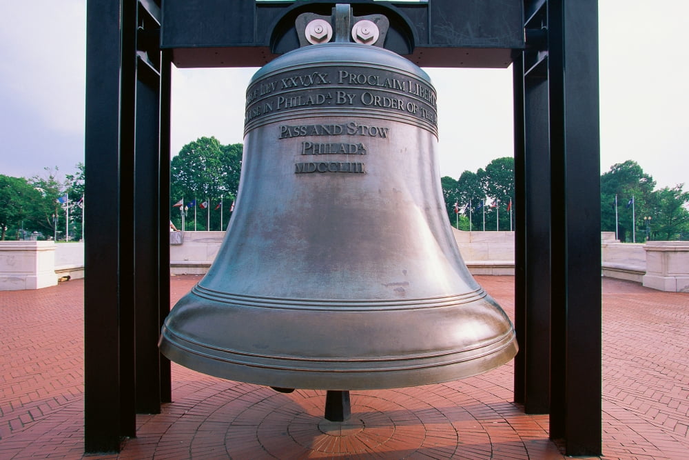 Replica of Liberty Bell Canvas Art - Panoramic Images (18 x 24)