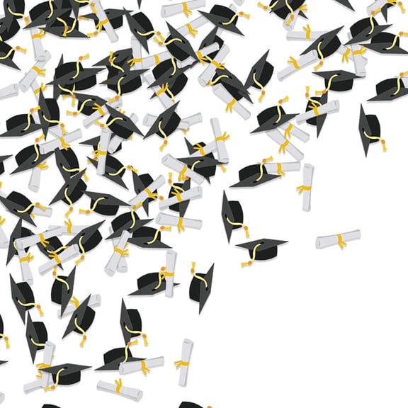Replio 100PCS Graduation Confetti Congrat Graduate Table Confetti Decorations Congrats Graduation Confetti Decor Birthday Party Supplies Gifts