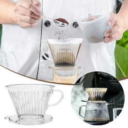 Water Bottle with Straw Coffee Filter Coffee Dripper Pour Over Coffee Maker Brewer Pour Over Coffee Dripper Clear Walmart