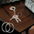 thumbnail image 1 of Replio Pack Of 2 Keyrings Durable And Split Ring Keychains For Hanging Key Ornaments And More, 1 of 5