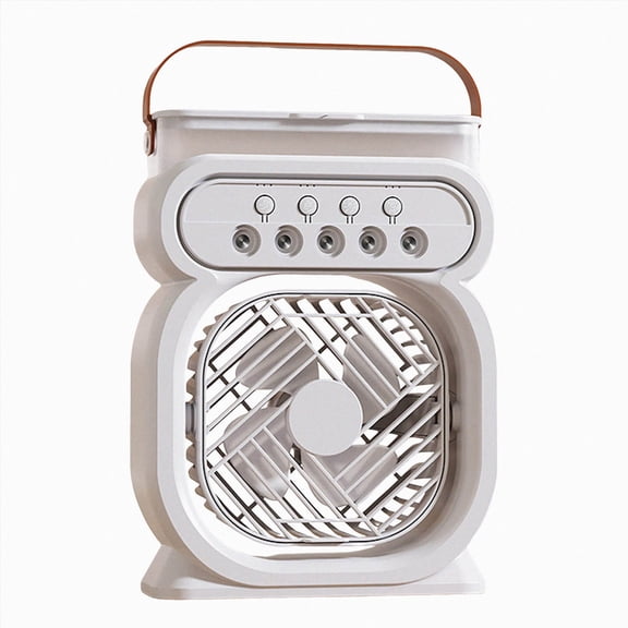 Replio Portable Water Mist Fan, Personal Air Cooler, Fan with Mist Spray, 3 Wind Speeds, 450ml Water Tank, with Handle, Suitable for Students, Men, Women, Seniors, and Teenagers.