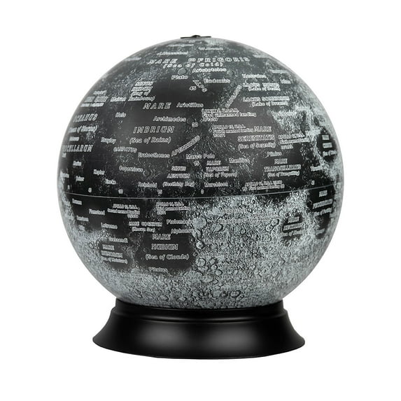Replogle Globes National Geographic Illuminated Moon Globe, 12"