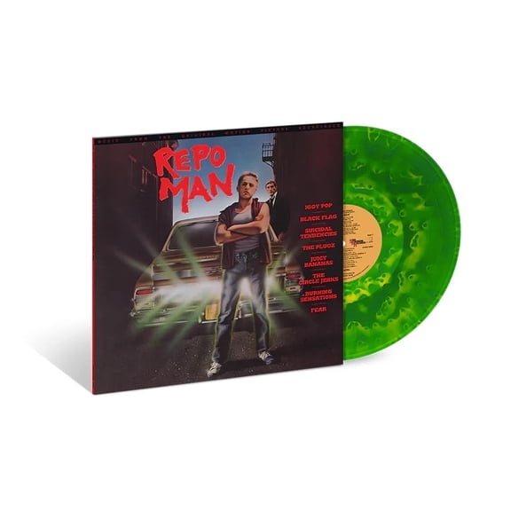 Repo Man (Music from the Original Motion Picture ) NEON GREEN Vinyl Record