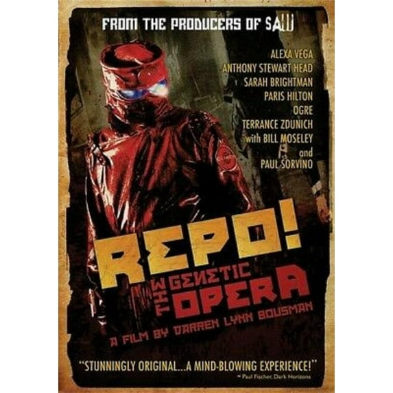 Repo The Genetic Opera (DVD) NEW