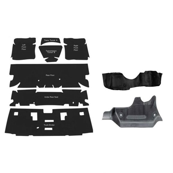 Repops 70-81 Camaro W/O AC, Carpet Sound Deadener & Firewall Kit