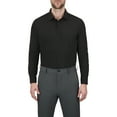thumbnail image 1 of Report Collection Long Sleeve 4-Way Stretch Men's Woven Dress Shirt Solid Print, 1 of 6