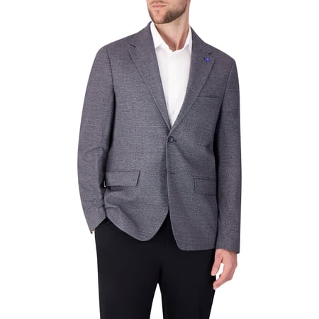 Report Collection Single Breast Full Lined Flat Pocket Woven Men's Jacket