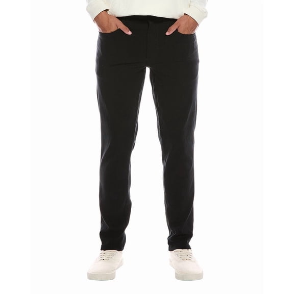 Report Collection mens  Roger 5-Pocket Strech Woven Sport Pant, 34, Black