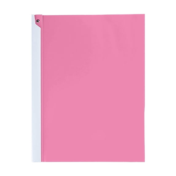 Report Cover with Swing Clip, Plastic Report Cover, Heavy Duty Presentation Folder – For A4 Letter Size Paper, File Document Organizer for Business, 1 Pcs, 12.20x9.21"(Red)