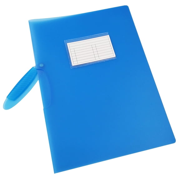 Report Covers,Report Covers for A4 Letter Size Paper,Plastic Journal Cover,Office File Binder With Sliding Bar Wear,Reusable Planner Binder,File Document Binder for School Business