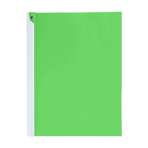 Report Covers with Sliding Bar,Clear Front Cover Plastic Presentation Folders for A4/Letter Size Paper,1-40 Sheet Capacity File Document Binder for Office,Resume & Business Use, 1Pc(Green,12.2x9.2")