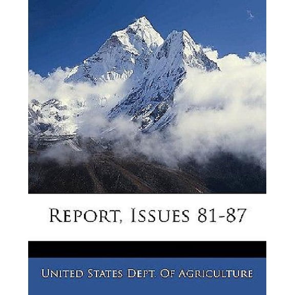 Report, Issues 81-87 (Paperback)