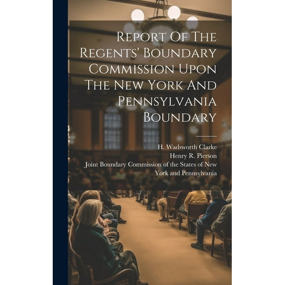 Report Of The Regents' Boundary Commission Upon The New York And Pennsylvania Boundary (Hardcover)
