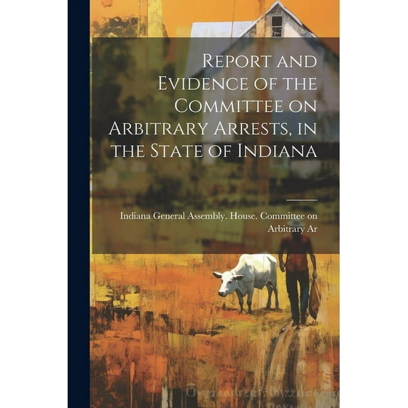 Report and Evidence of the Committee on Arbitrary Arrests, in the State of Indiana (Paperback)