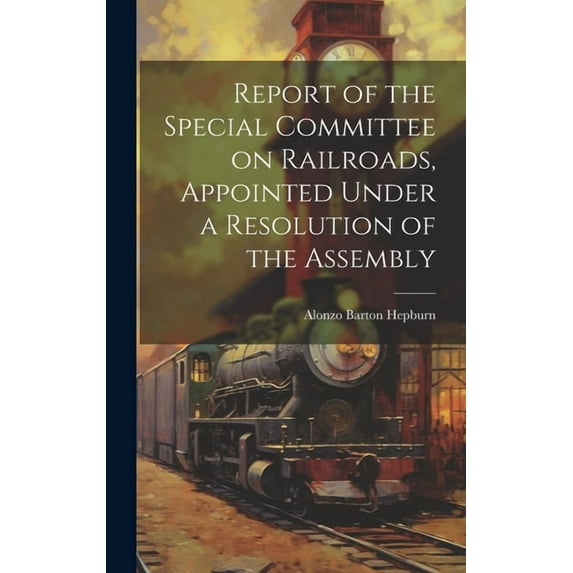 Report of the Special Committee on Railroads, Appointed Under a Resolution of the Assembly, (Hardcover)