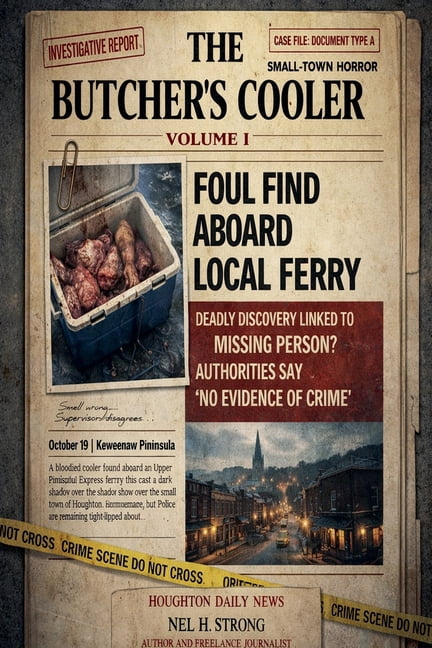 Reporters Lost Manuscript The butchers cooler, Book 1, (Paperback)