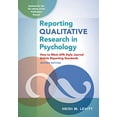 thumbnail image 1 of Pre-Owned Reporting Qualitative Research in Psychology: How to Meet APA Style Journal Article Reporting Standards Paperback, 1 of 1