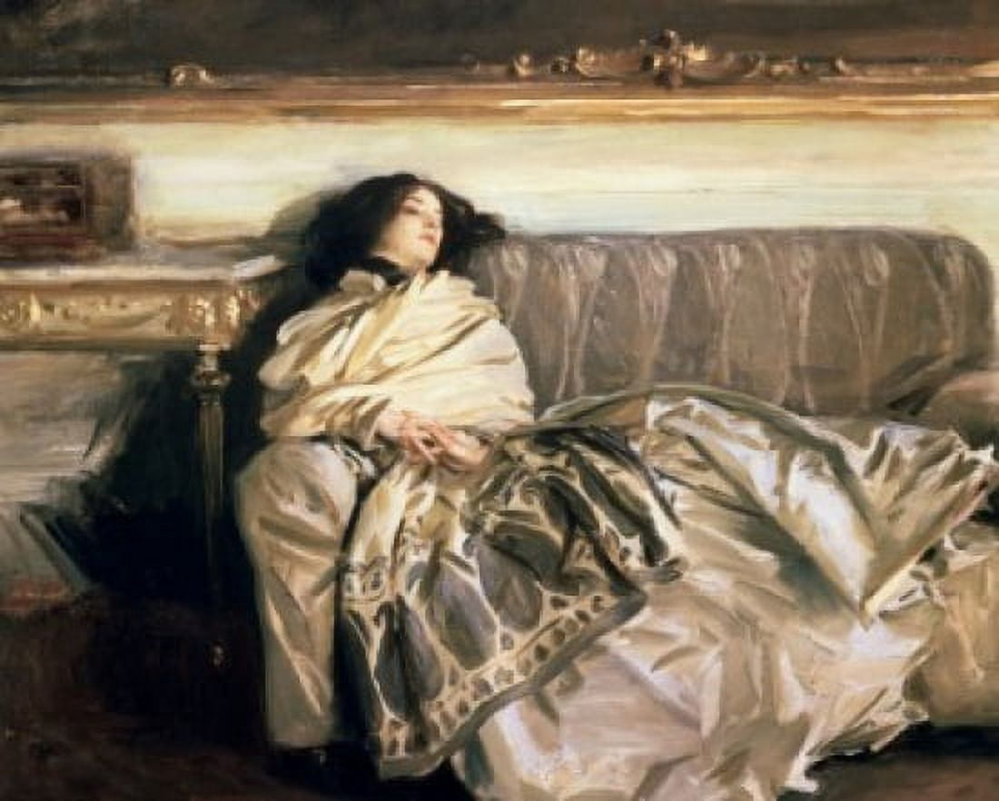 Repose D1911 John Singer Sargent (1856-1925American) National Gallery of Art Washington DC USA Canvas Art - John Singer Sargent (18 x 24)