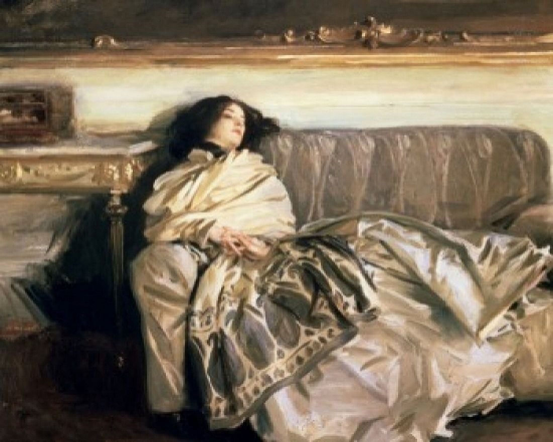 Repose D1911 John Singer Sargent (1856-1925American) National Gallery of Art Washington DC USA Canvas Art - John Singer Sargent (24 x 36)