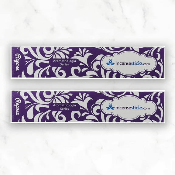Repose Incense 8" 12 Sticks ,2 Packs, 12 Incense Sticks per Pack, Chamomile Incense Blend