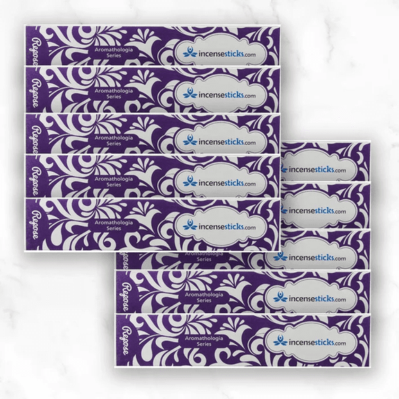 Repose Incense 8" 12 Sticks ,10 Packs, 12 Incense Sticks per Pack, Chamomile Incense Blend