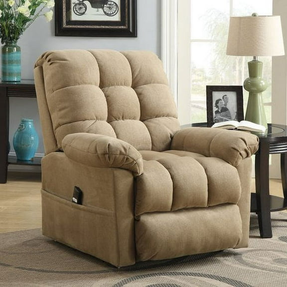 Repose Lift Chair Buckskin Stone