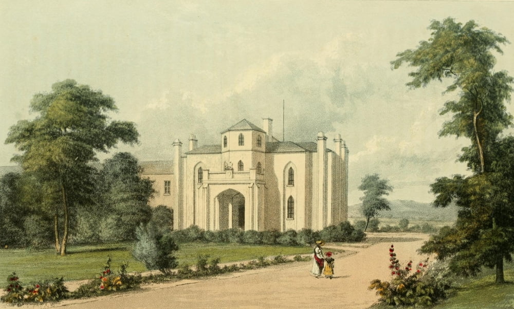 Repository of Arts 1817 Coleorton Hall Canvas Art - William Westall (18 x 24)