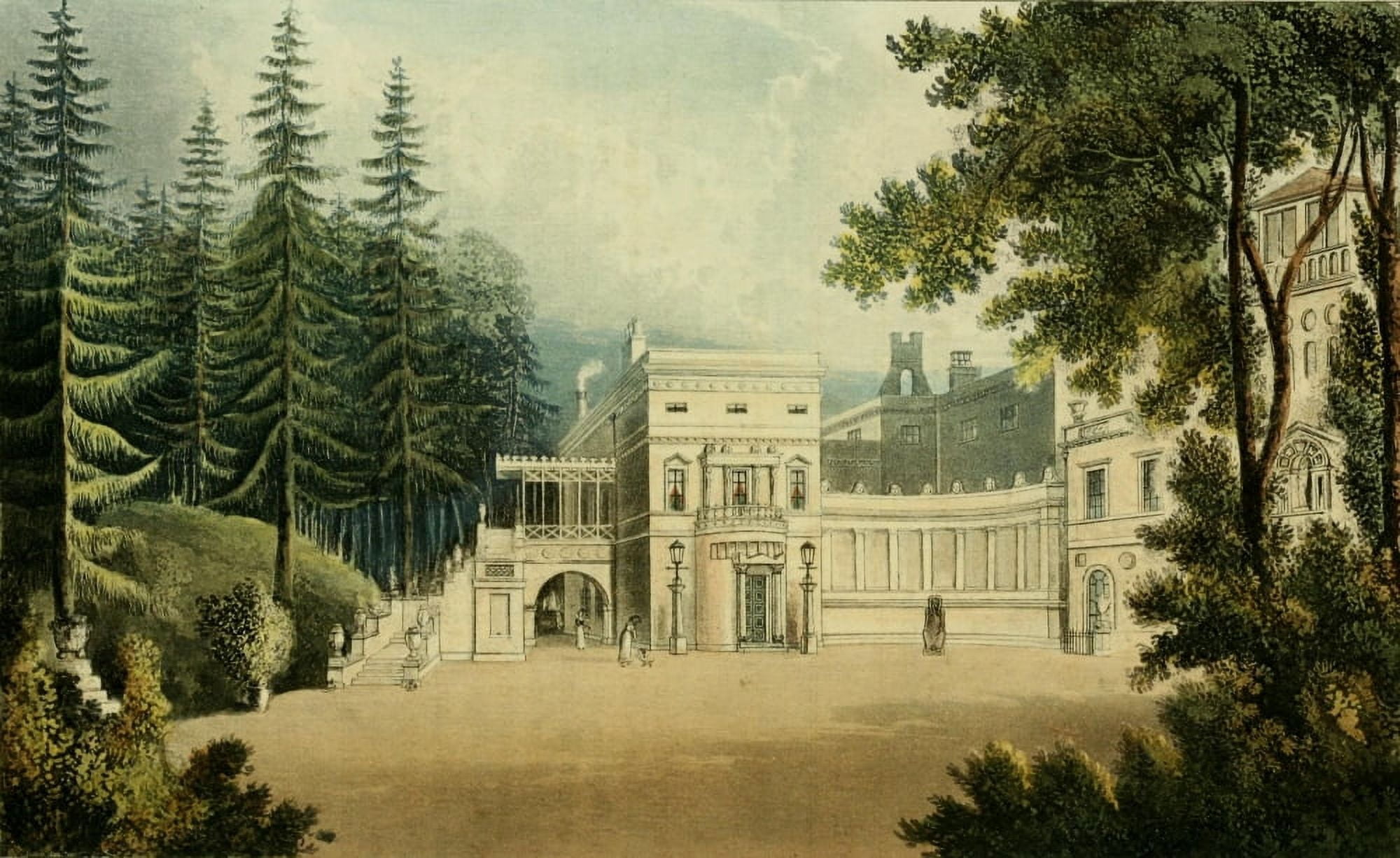 Repository of Arts 1817 Deepdene Canvas Art - J Gendall (18 x 24)