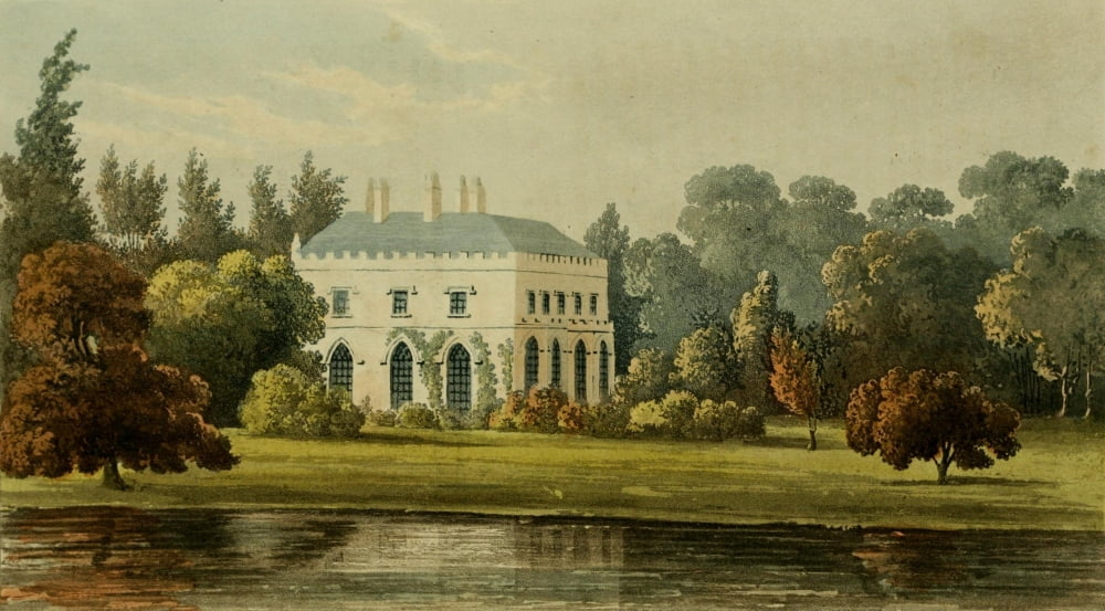 Repository of Arts 1817 Elvills Canvas Art - Frederick WL Stockdale (18 x 24)