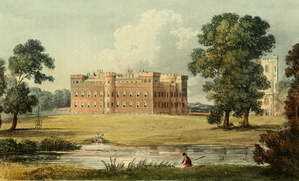 Repository of Arts 1817 Enmore Castle Canvas Art - Unknown (18 x 24)