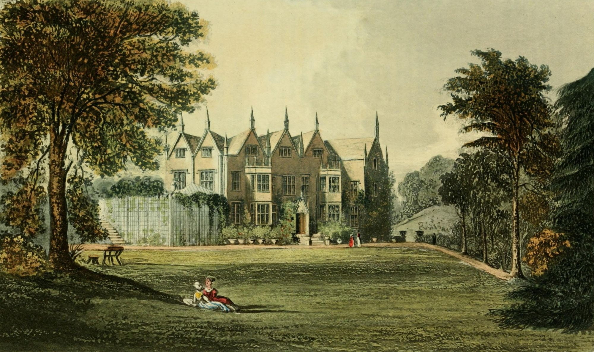 Repository of Arts 1817 Northcourt Canvas Art - J Gendall (18 x 24)
