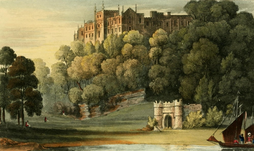 Repository of Arts 1817 Pentilly Castle Canvas Art - Unknown (24 x 36)