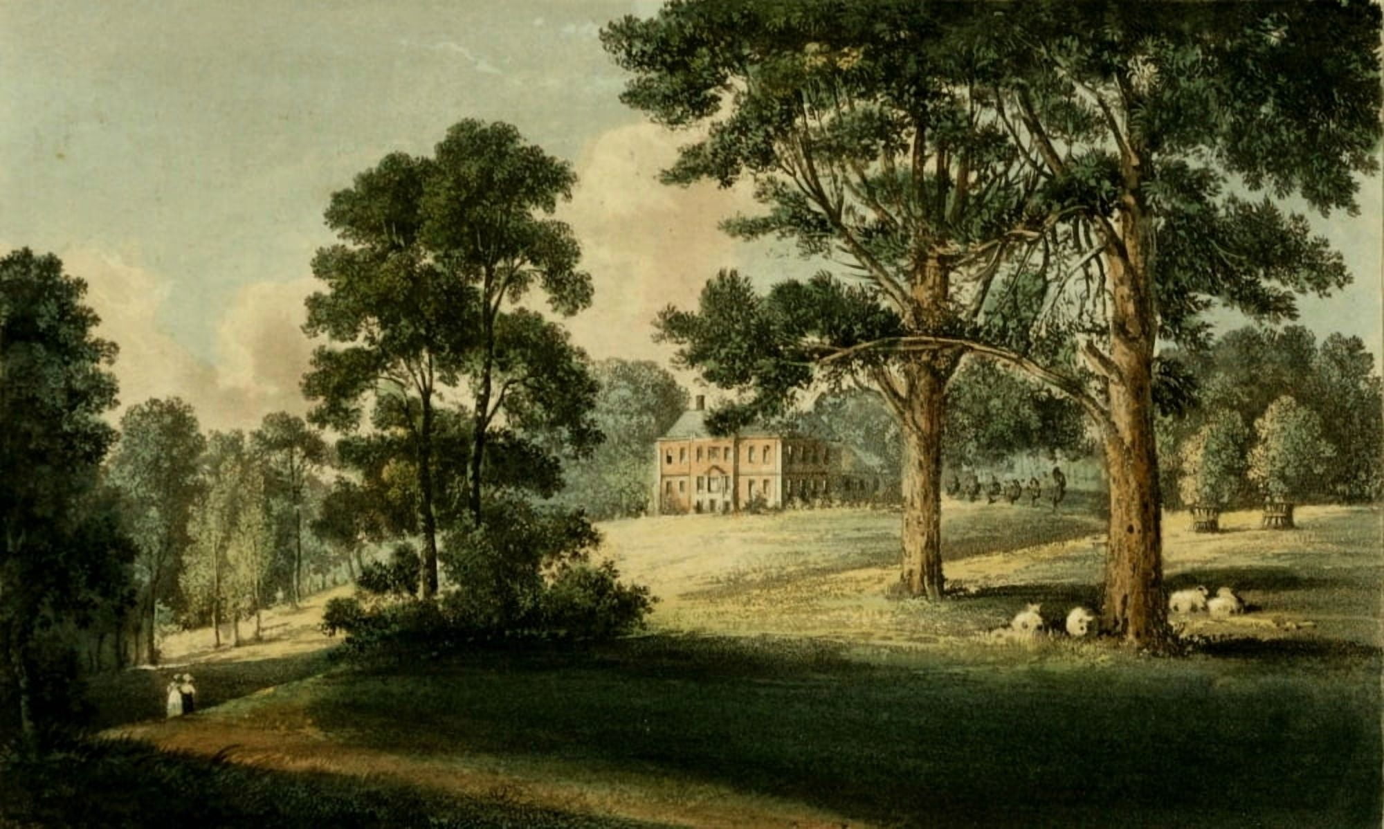 Repository of Arts 1817 Pynes Canvas Art - J Gendall (18 x 24)