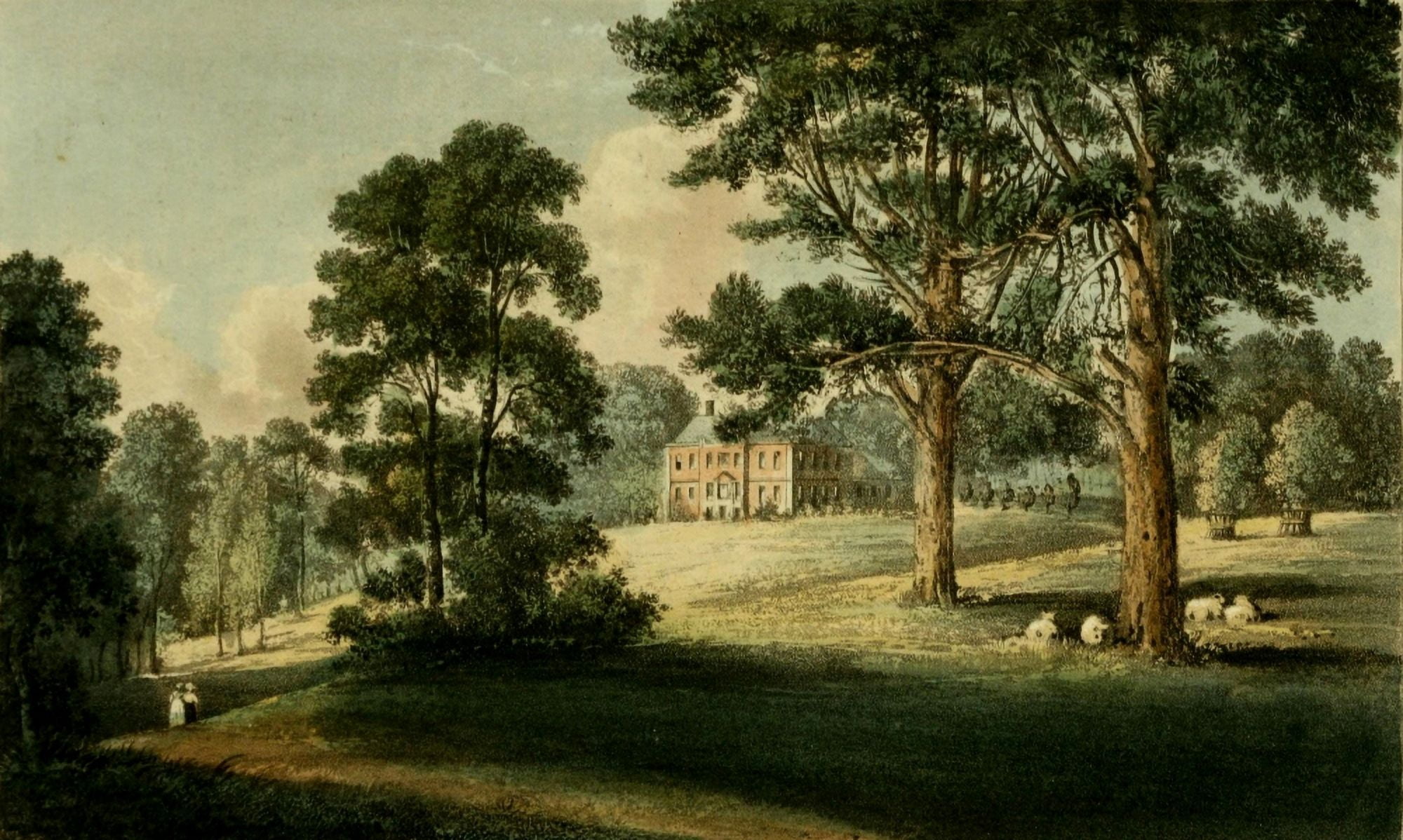 Repository of Arts 1817 Pynes Canvas Art - J Gendall (24 x 36)
