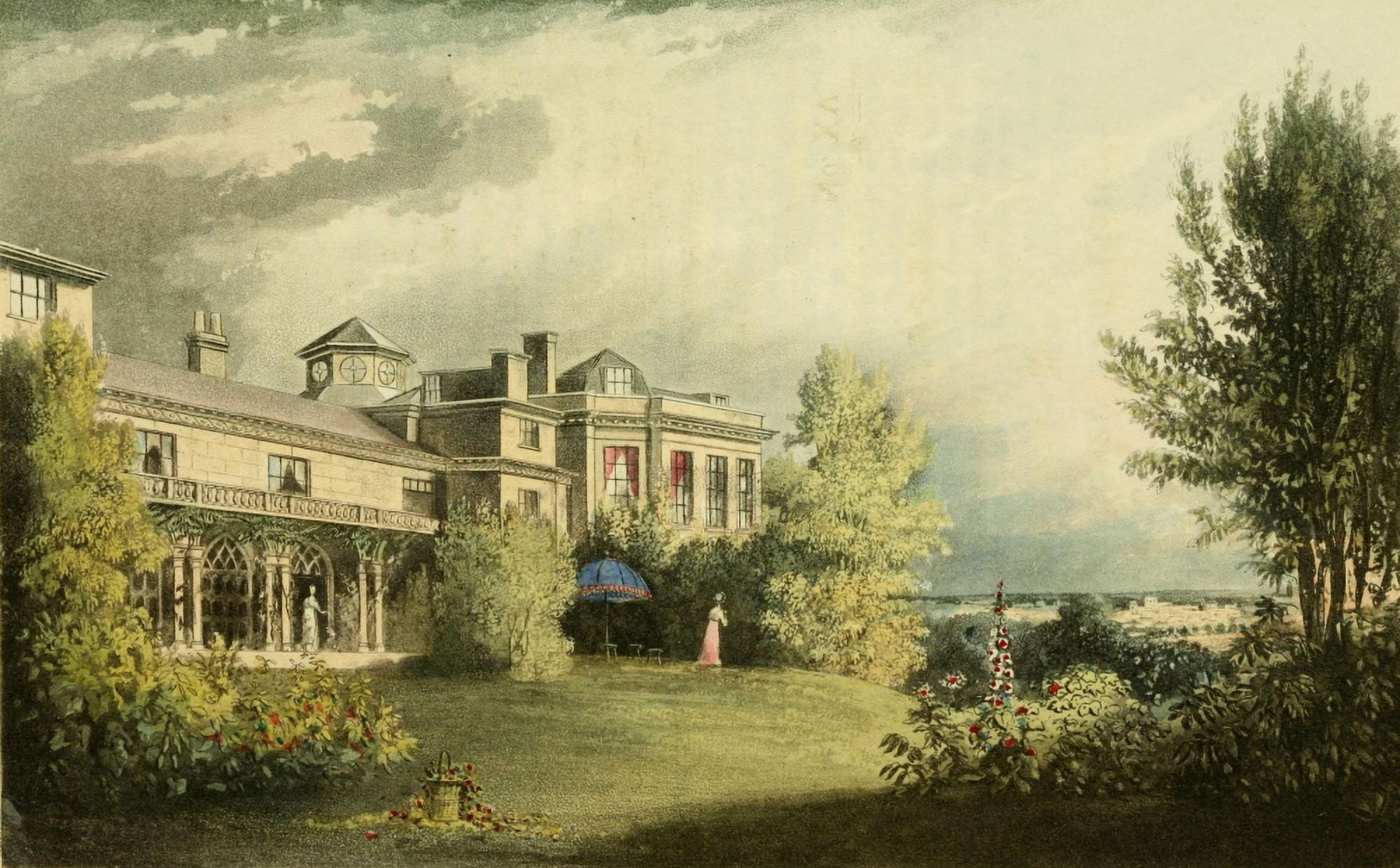Repository of Arts 1817 St Leonards Hill Canvas Art - J Gendall (24 x 36)