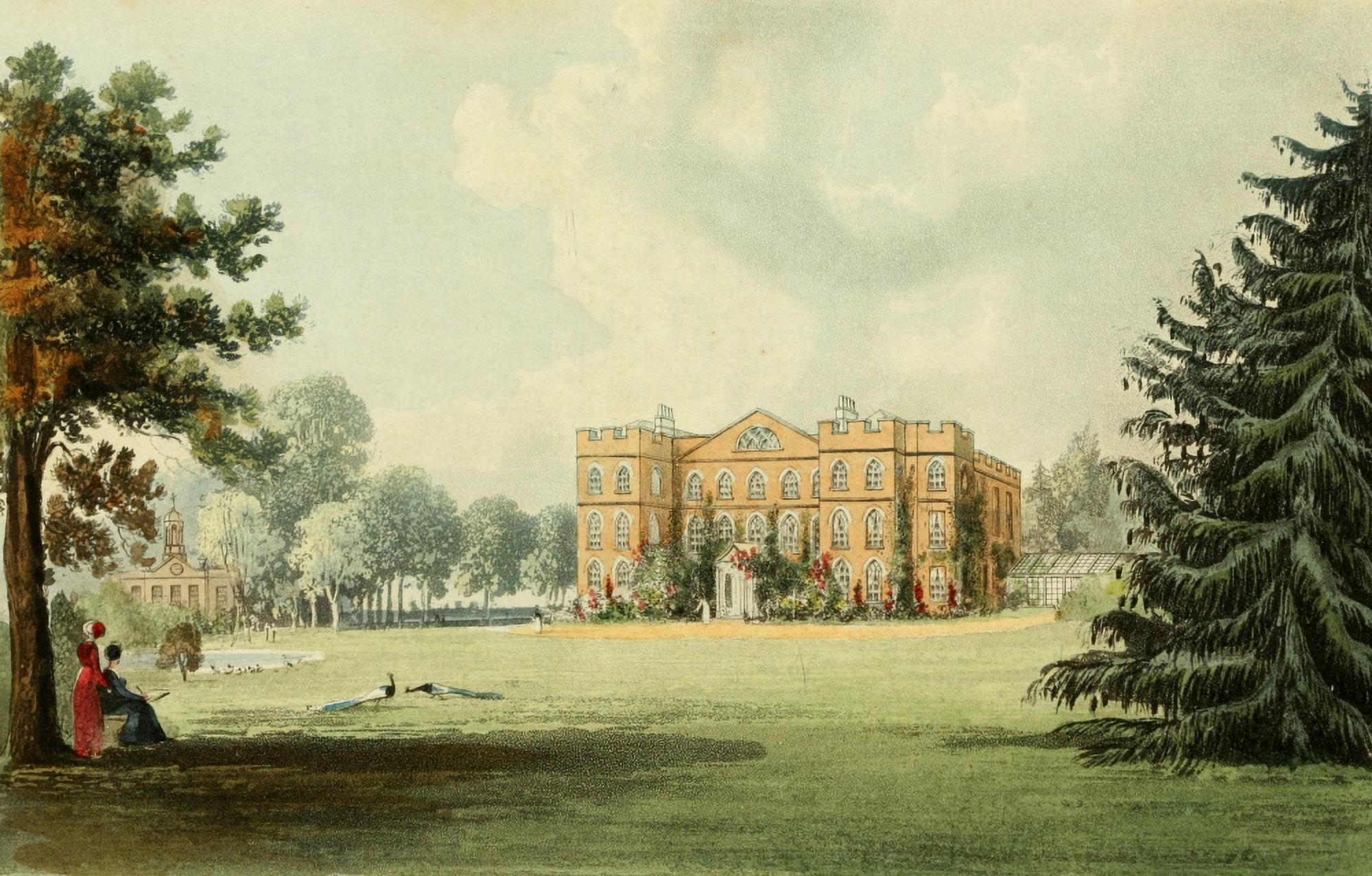 Repository of Arts 1817 Woodside Canvas Art - J Gendall (24 x 36)