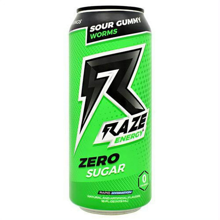 Repp Sports Raze Energy Sour Gummy Worms - Walmart.com