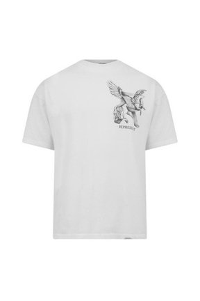 Elegance In Motion T-Shirt Men's L Flat White Crewneck Short Sleeve
