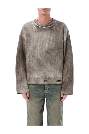 Fade Out Reversible Ribbed Wool Sweater (Men's)