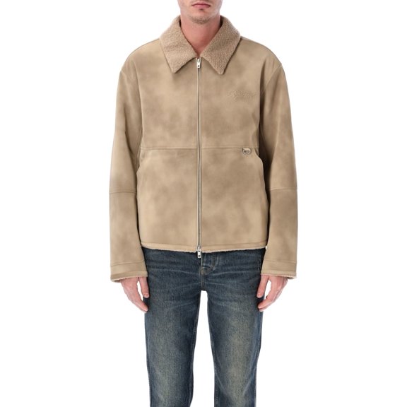 Represent Faux Shearling Sherpa Boxy Jacket (Men's)