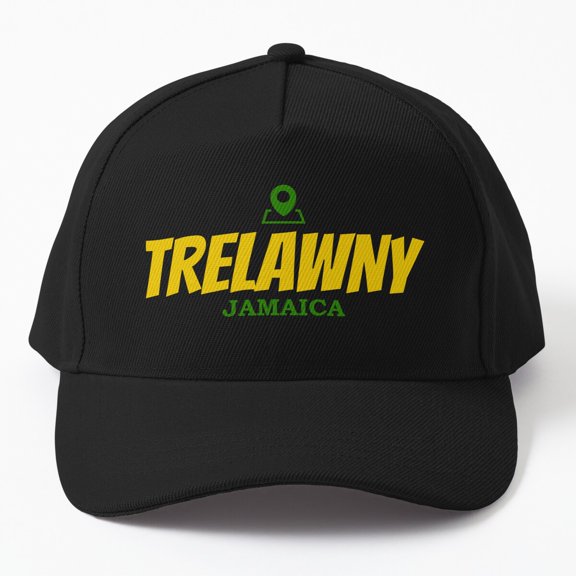 Represent Jamaica Trelawny Baseball Cap, Parish Heritage Statement Design, Classic Hat