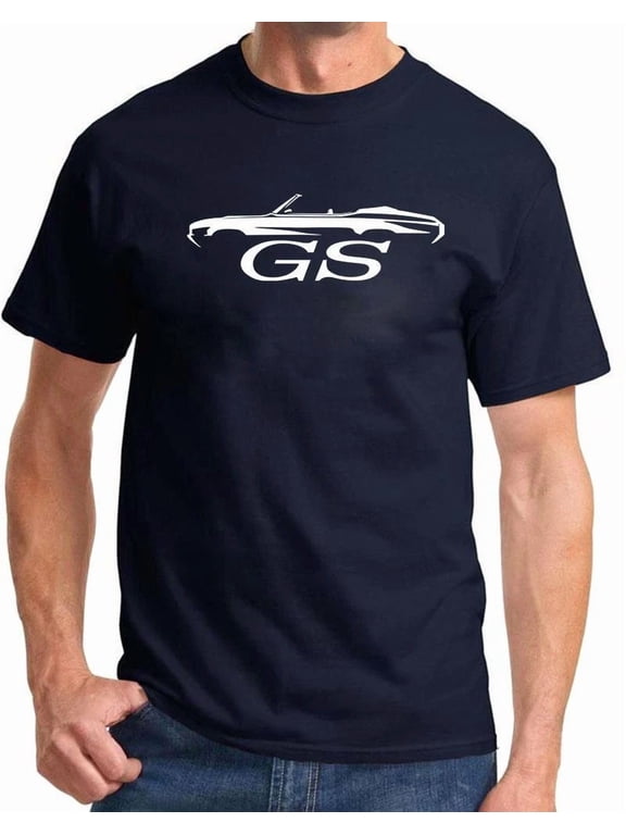 Reprint Rare 1970 1971 1972 Buick GS Skylark Convertible Outline Design Tshirt NEW COLORS