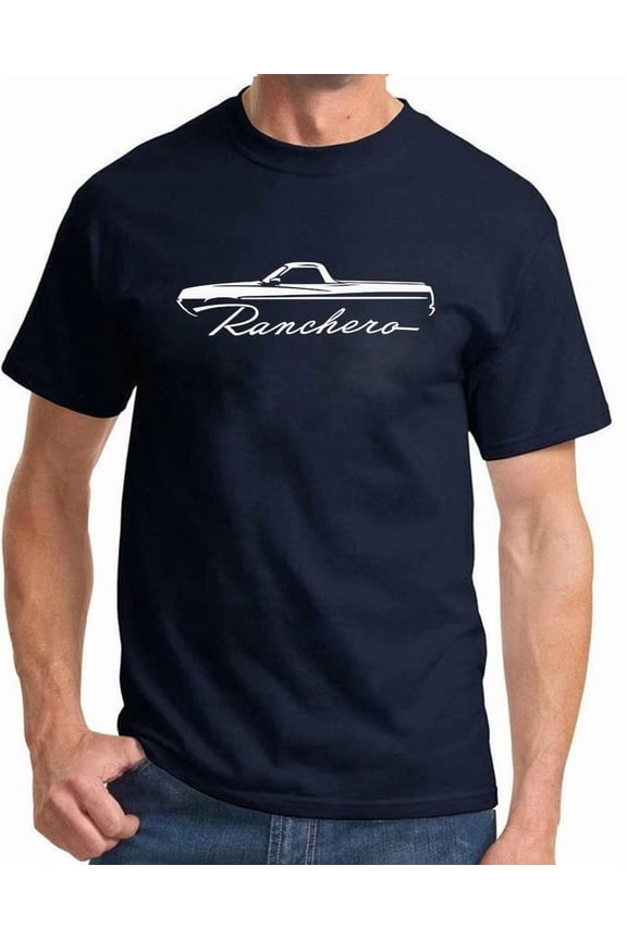 Reprint Rare 1970 1971 Ford Ranchero Truck Classic Outline Design Tshirt NEW COLORS